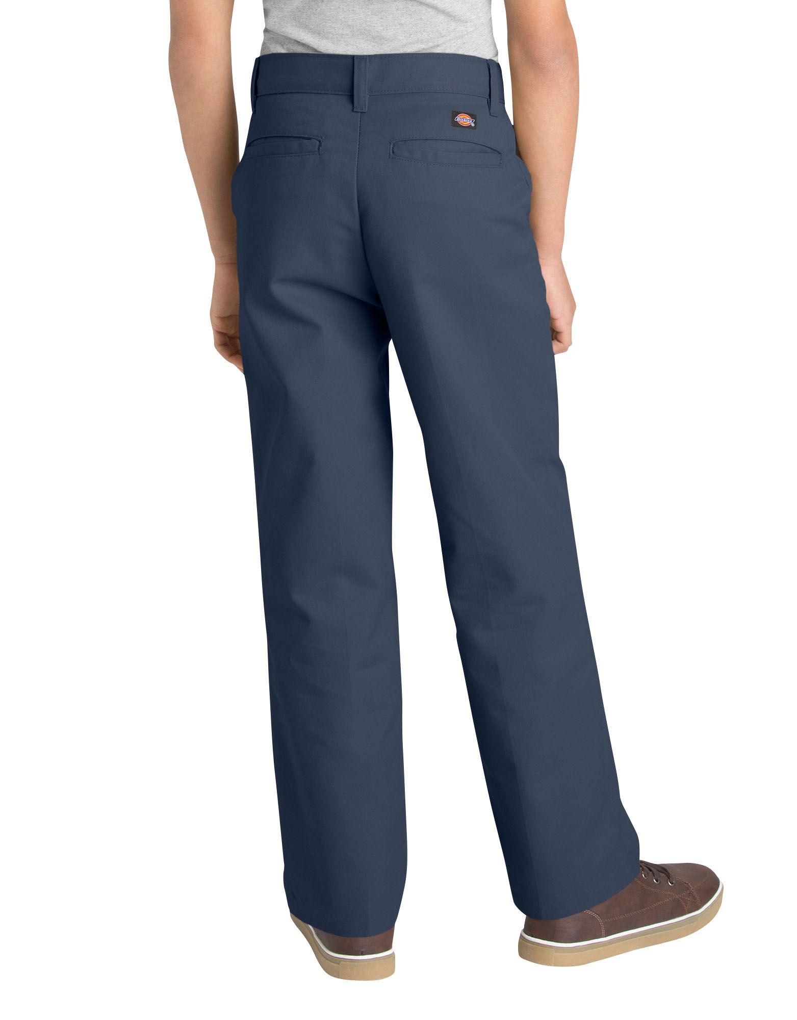 Dickies Khaki Boys Flex Waist Stretch Flat Front Short